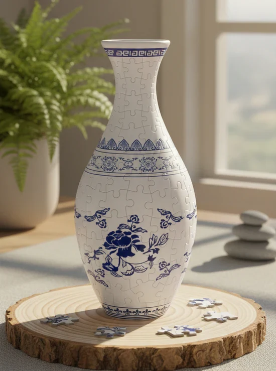 3D- Puzzle Vase