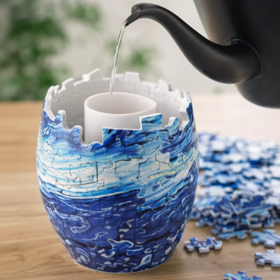 3D- Puzzle Vase